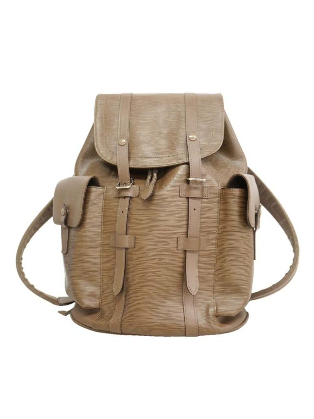 Louis Vuitton Backpack Epi Christopher PM Taupe